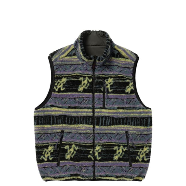 디스이즈네버댓 x 그라미치 리버시블 플리스 베스트 멀티