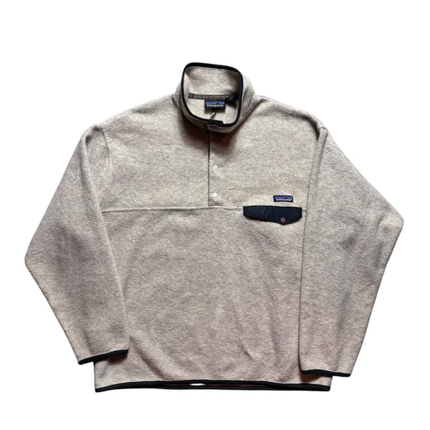 90s USA 파타고니아 신칠라 플리스 스냅티