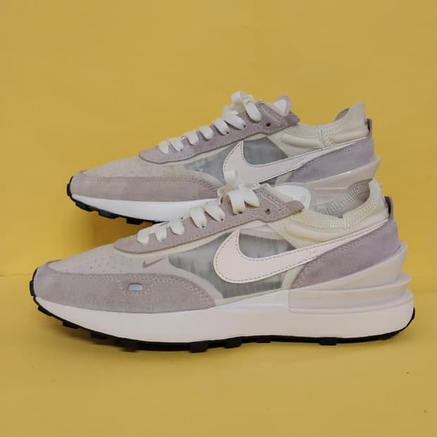 여성 나이키 와플 원 소프트핑크 운동화 (245)