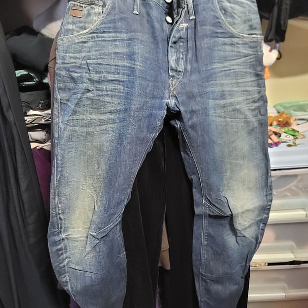 지스타 데님팬츠