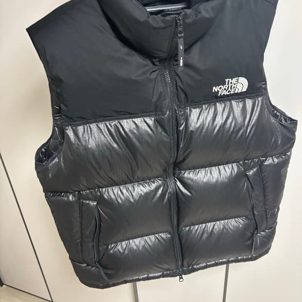노스페이스 눕시 패딩 조끼L 