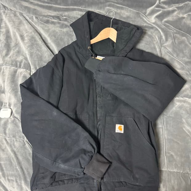 칼하트 액티브 후드자켓 블랙