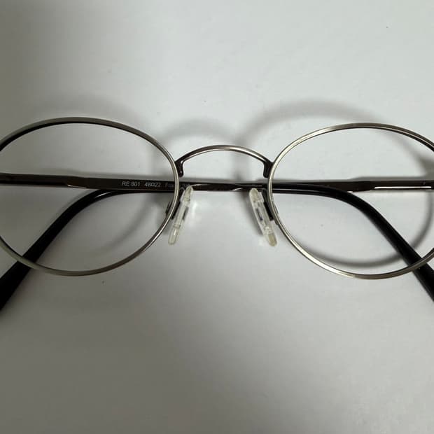 란돌프 엔지니어링 미군 오리지널 빈티지 안경 실버 은테안경