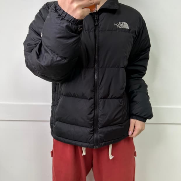 100 노스페이스 600 무광 패딩