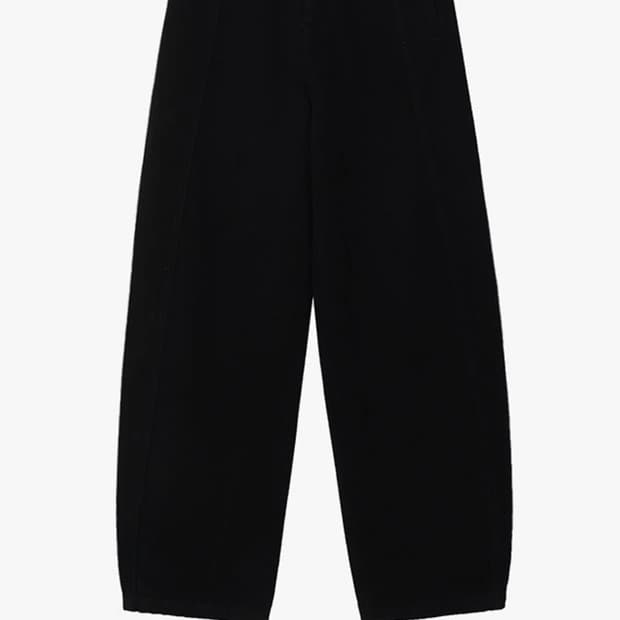 [새 상품] 돈비레잇 이지 커브 코튼팬츠 s