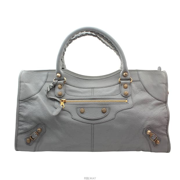 발렌시아가 모터 파트타임 리이트그레이 빅숄더