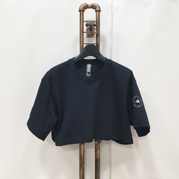 아디다스 스텔라 크롭 반팔티 L