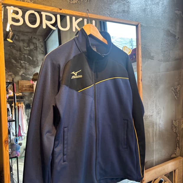 미즈노 트레이닝 네이비 져지 M