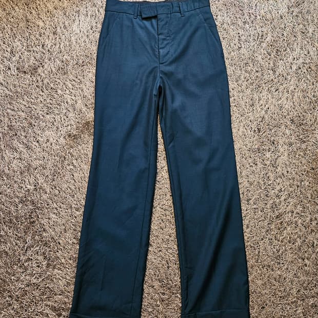 구찌(GUCCI) Staff Wear 딥 그린 롤업 슬렉스 