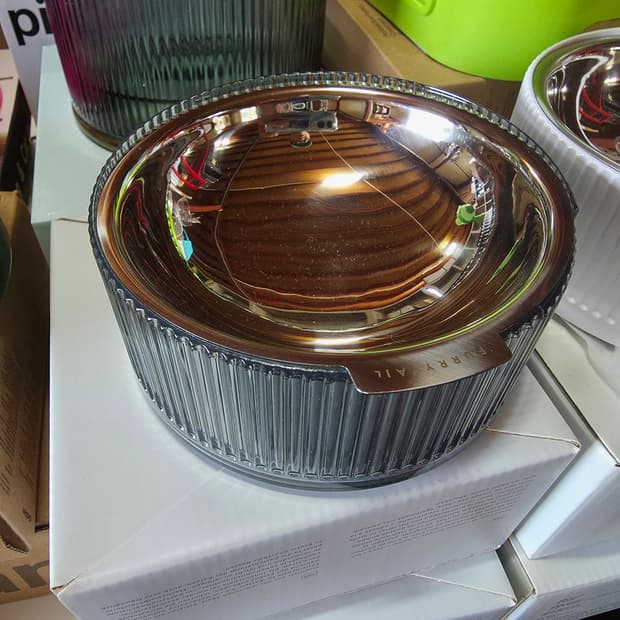 강아지 스텐식기