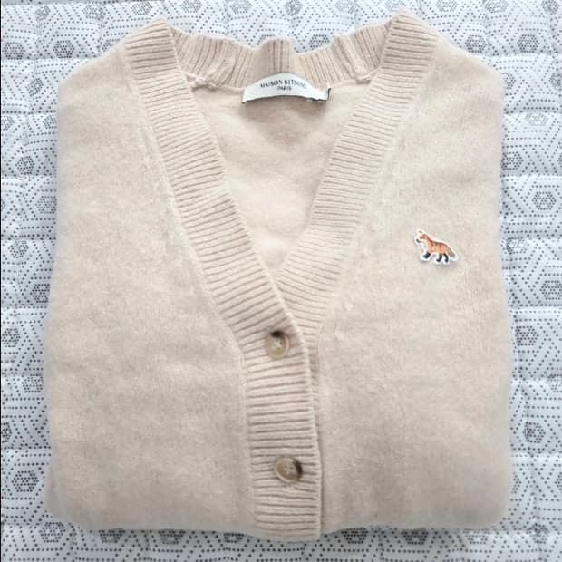 메종키츠네 가디건 ~55 신형