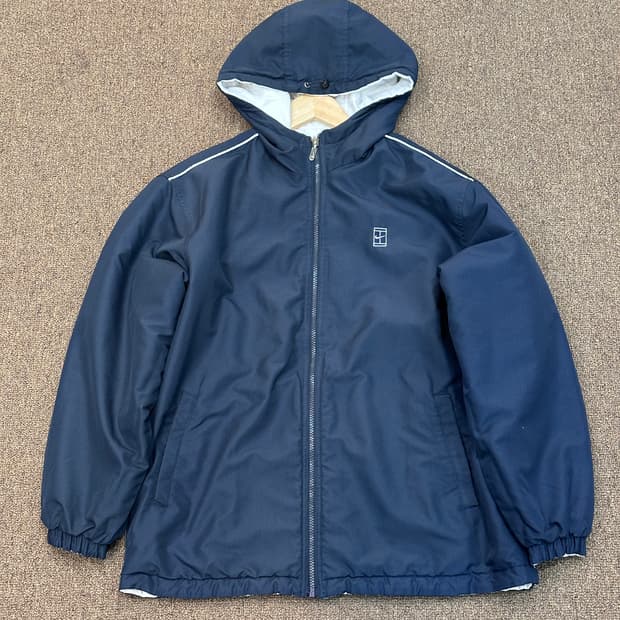 00s 나이키 올드스쿨 리버시블 후디드 패딩점퍼