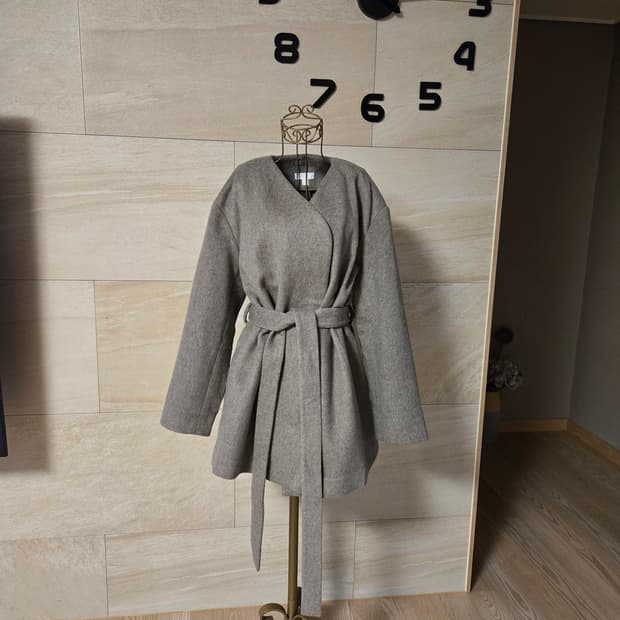 [40] COS 코스 밸트 코트 자켓