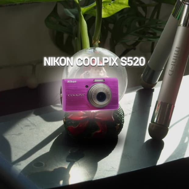 작례⭕️ 니콘 쿨픽스 S520 빈티지 디카 디지털카메라