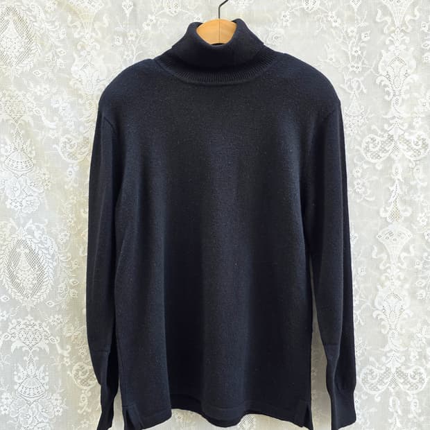캐시미어 100% 터틀넥 니트