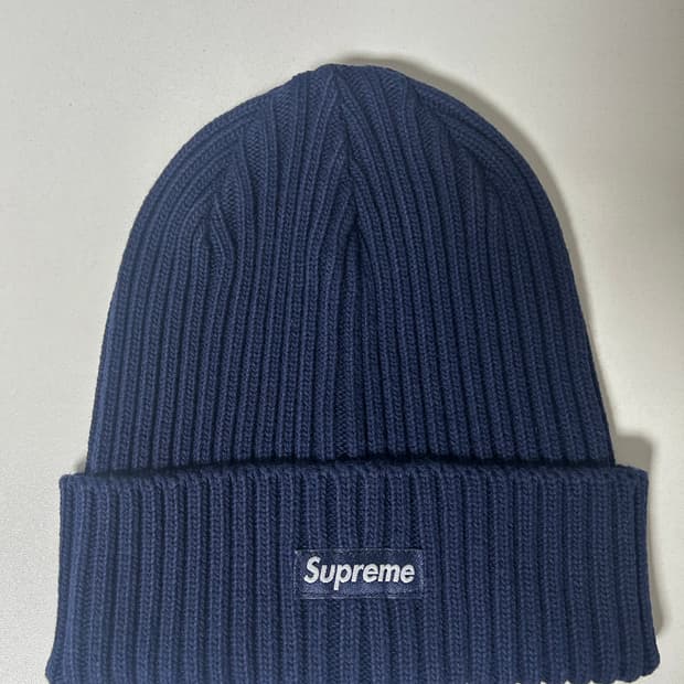 (미착용) 26SS 슈프림 오버다이드비니 네이비