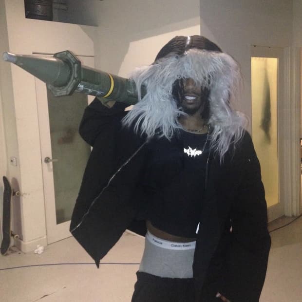 릭 오웬스 시크릿 퍼 파카