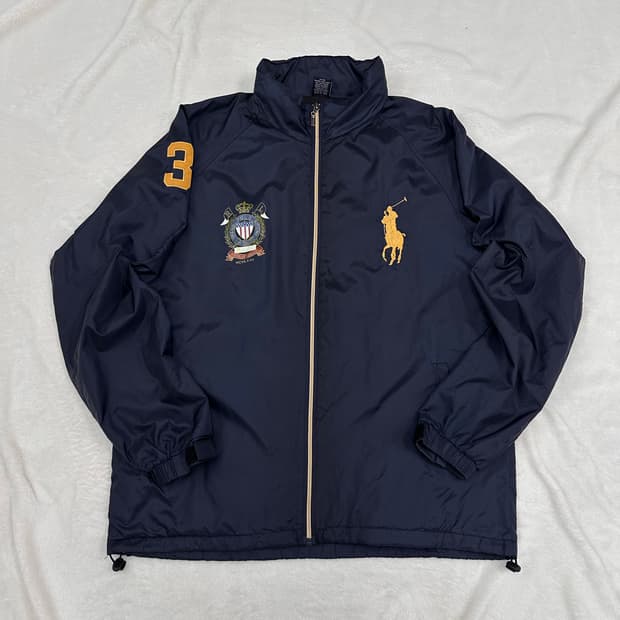(XL)90s 폴로 USA 빅포니 윈드브레이커