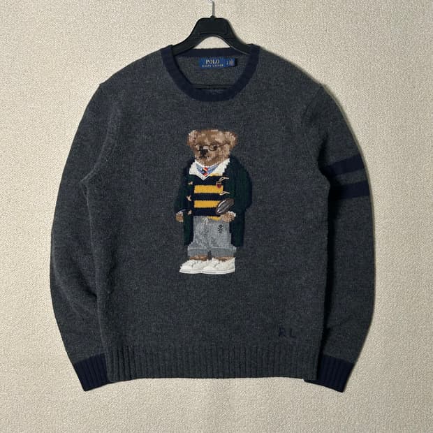 (S) 폴로 랄프로렌 50주년 해리포터 폴로베어 니트