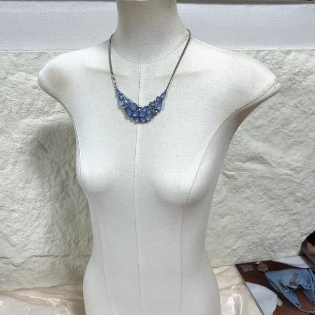 빈티지 오리엔탈 쿠바체인 목걸이