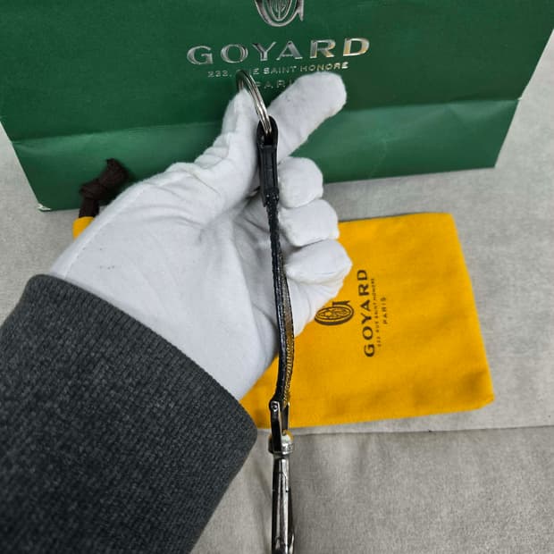 [보증서 정품]고야드 스트랩 키링 백참