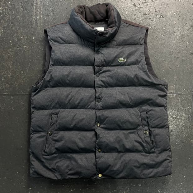 100 라코스테 패딩조끼