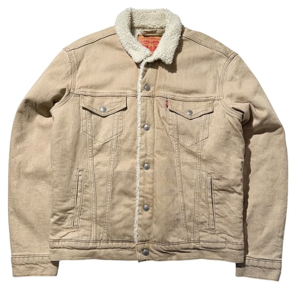 리바이스 쉐르파 데님 트러커 자켓