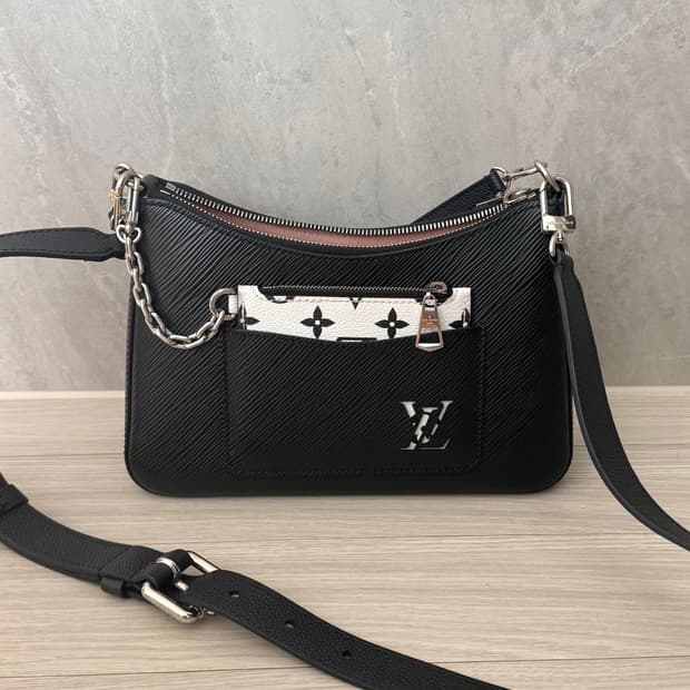 (풀구성) 루이비통 마렐 에피 블랙