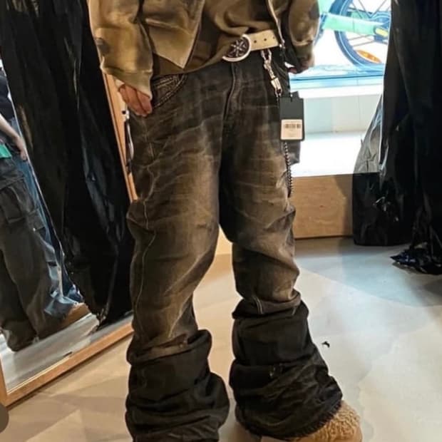 (2)언더마이카 워시드 플레어진