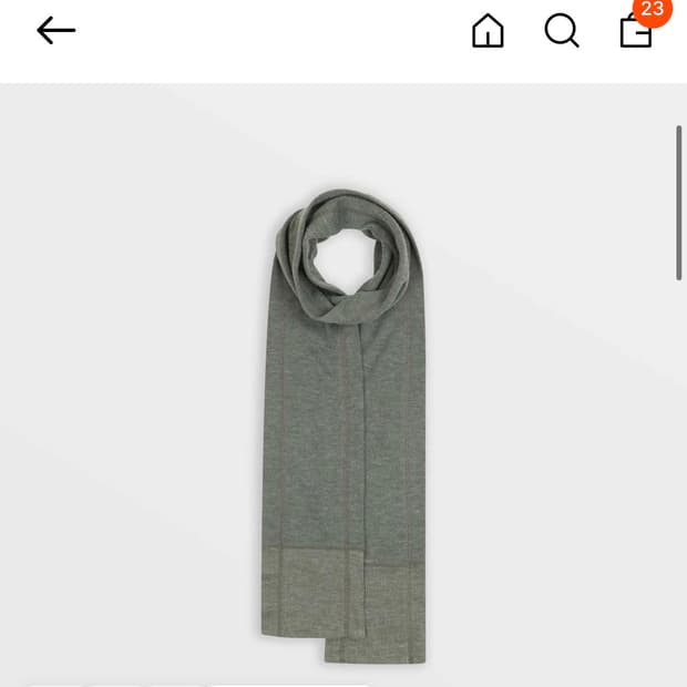 사파리스팟 머플러 카키색상