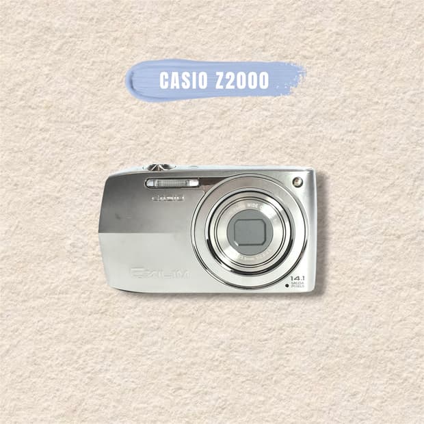 (조이 디카🫧) 카시오 엑슬림 Z2000 디카/디지털카메라