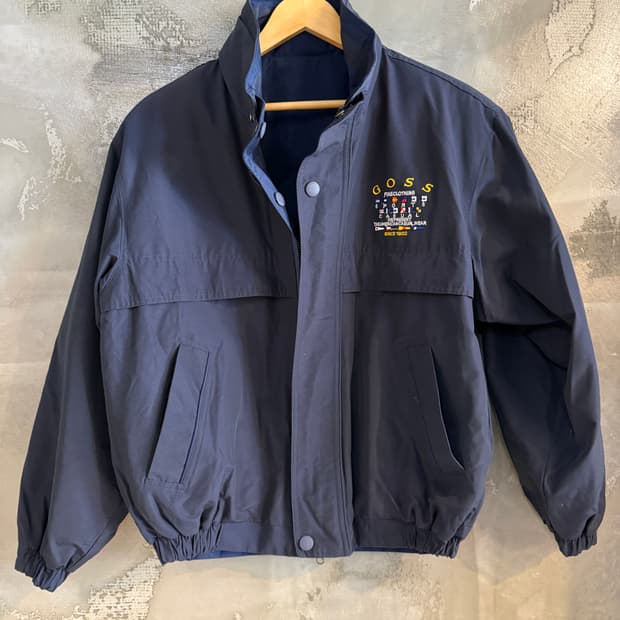 고스스포츠 리버시블 블루종자켓 L