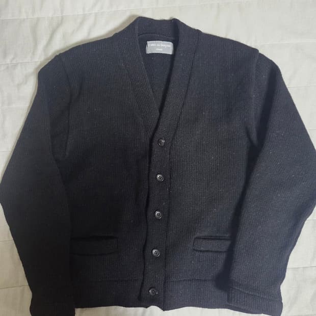 꼼데가르송 옴므 90s 다나카기 블랙 가디건