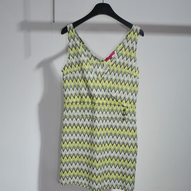 OZOC zigzag pattern one piece 