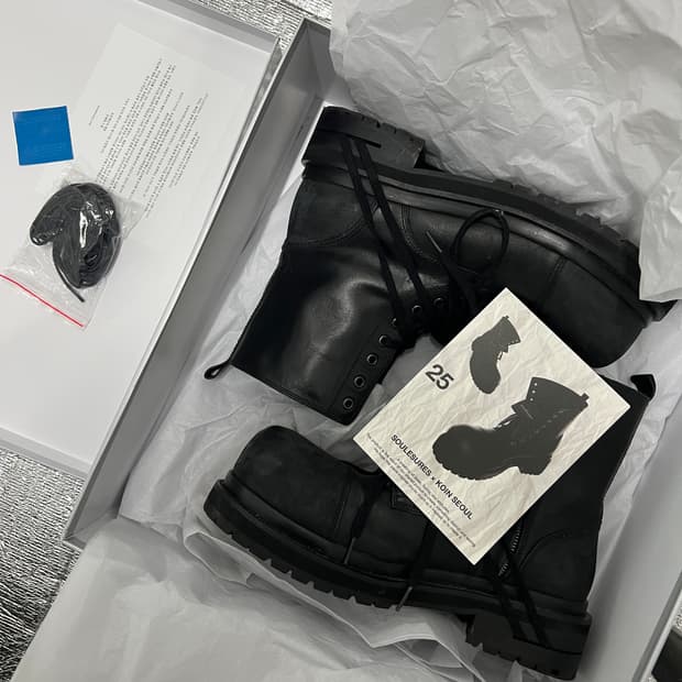 쏘유레슈어 코인서울 부츠 290