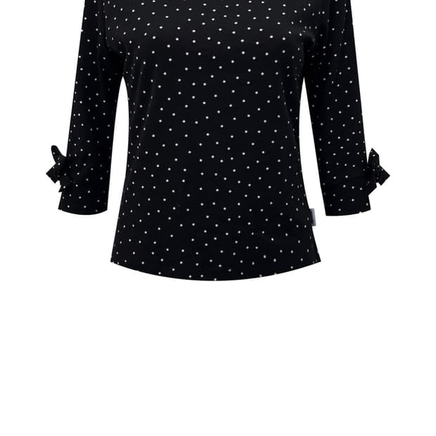 체메씨 STARRY HALF TEE (BLACK)