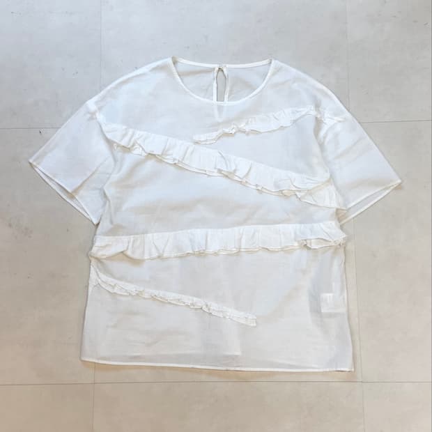 SONO_ lace detail top