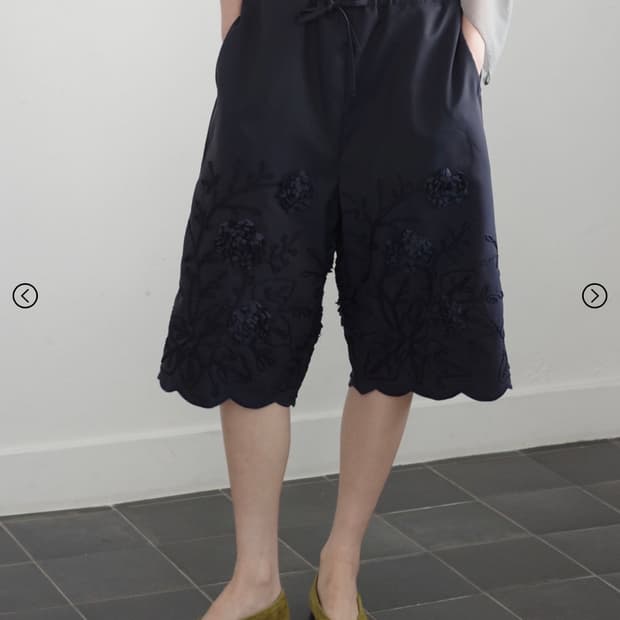 POPPY HALF PANTS [NAVY]