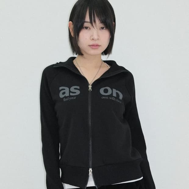 애즈온 솔트 집업 SALT ZIP UP