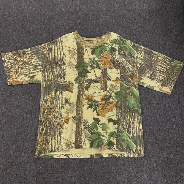 빈티지 리얼트리 반팔 티셔츠