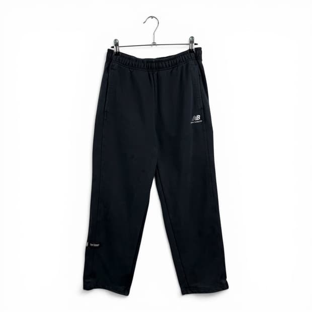 (80) 뉴발란스 스웻 스트레이트 팬츠 블랙