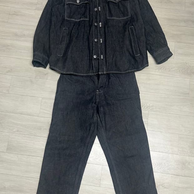 자라 Zara 데님 셋업