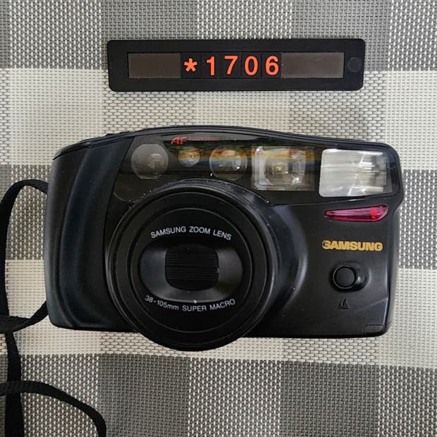 삼성캐녹스 퍼지줌 1050 필름카메라