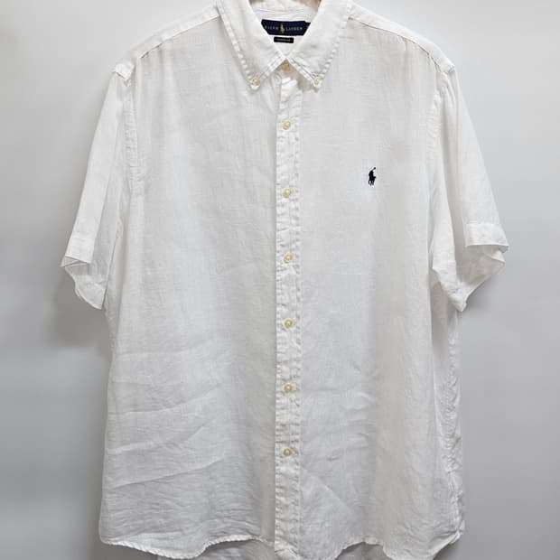 폴로랄프로렌 린넨셔츠 XL