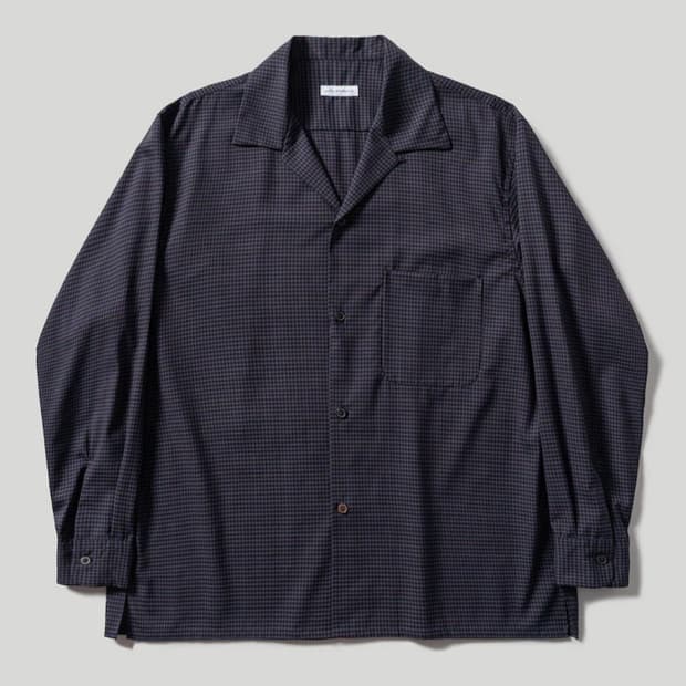 캡틴선샤인 26ss 서머 울 오픈카라 셔츠 5사이즈 새제품