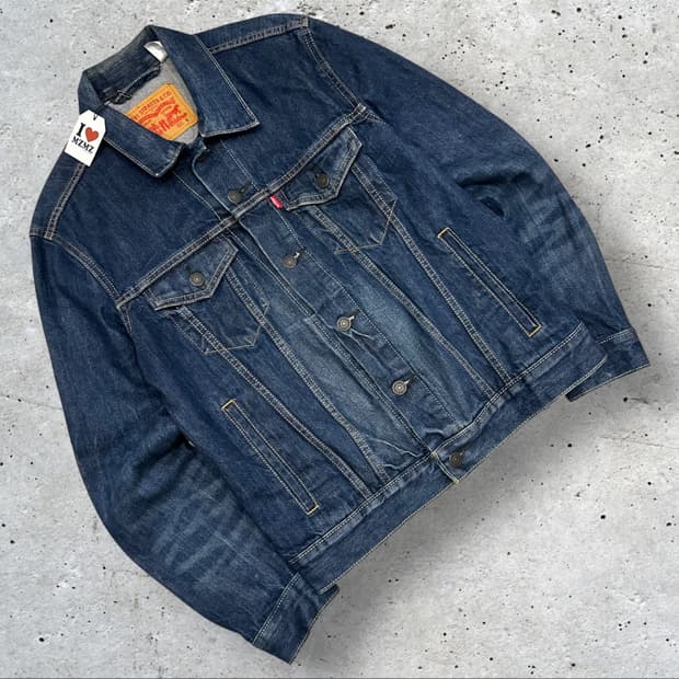 [S] 19FW 리바이스 데님 트러커 자켓 청자켓 A636