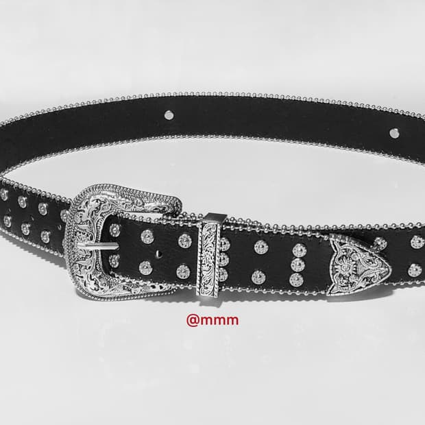 [Unisex] 웨스턴 스터드 찡 벨트