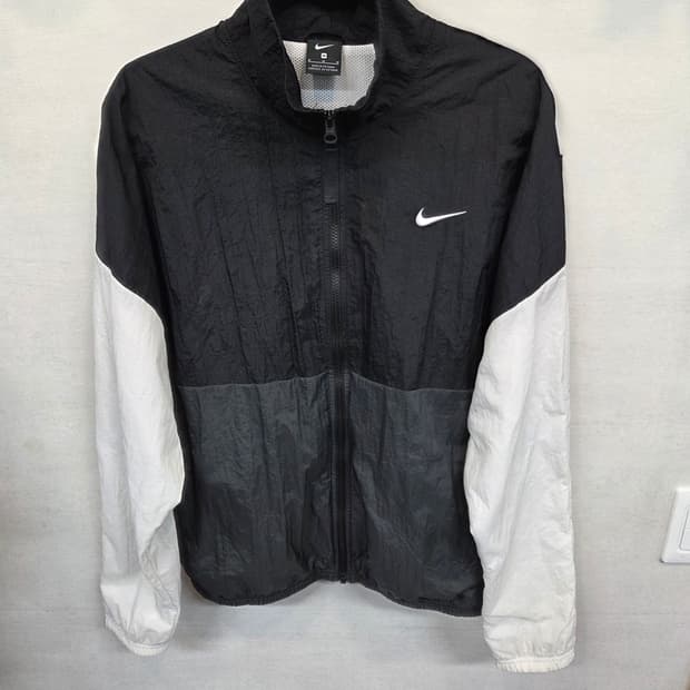 나이키 레터링백로고 바람막이 우븐자켓 M