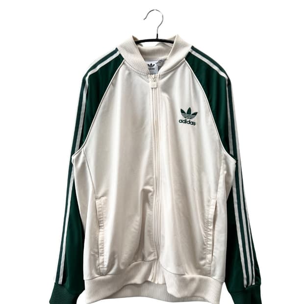 아디다스 SST 트랙탑 원더 화이트 컬리지에이트 그린