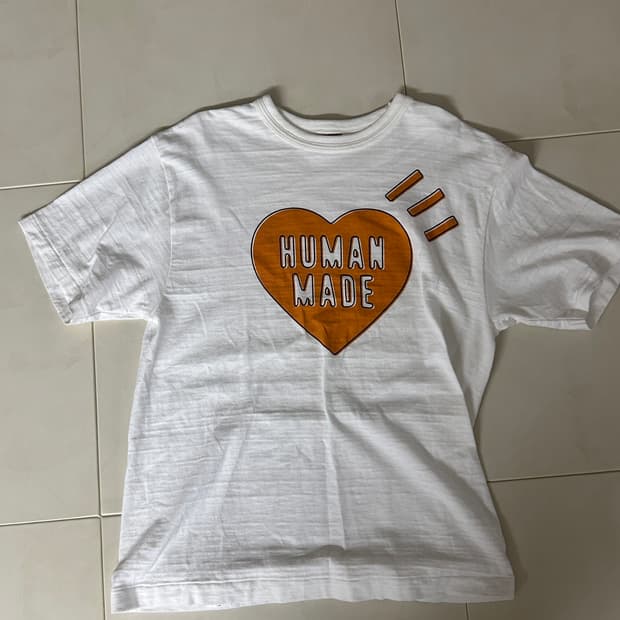 휴먼메이드 시부야 파르코 빅로고 